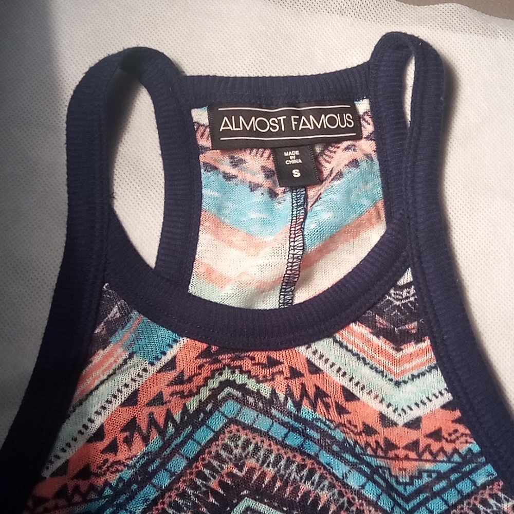 Almost famous tank top women's small - Picture 2 of 3